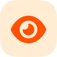 Eye icon representing continuous monitoring and oversight